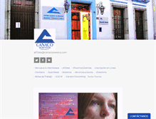 Tablet Screenshot of canacooaxaca.com